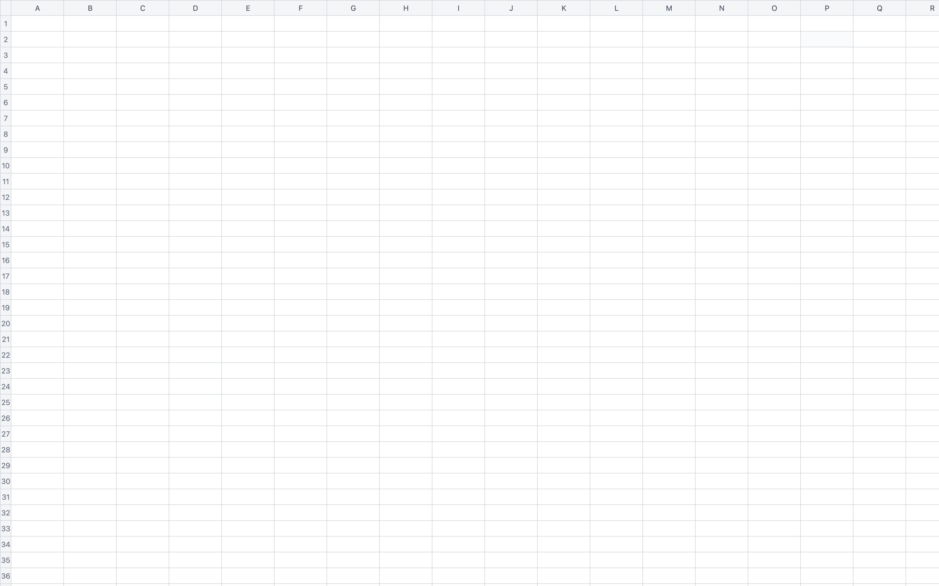 Simple Spreadsheet Application